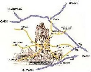 Hotell Chateau Le Clos Verneuil d'Avre et d'Iton